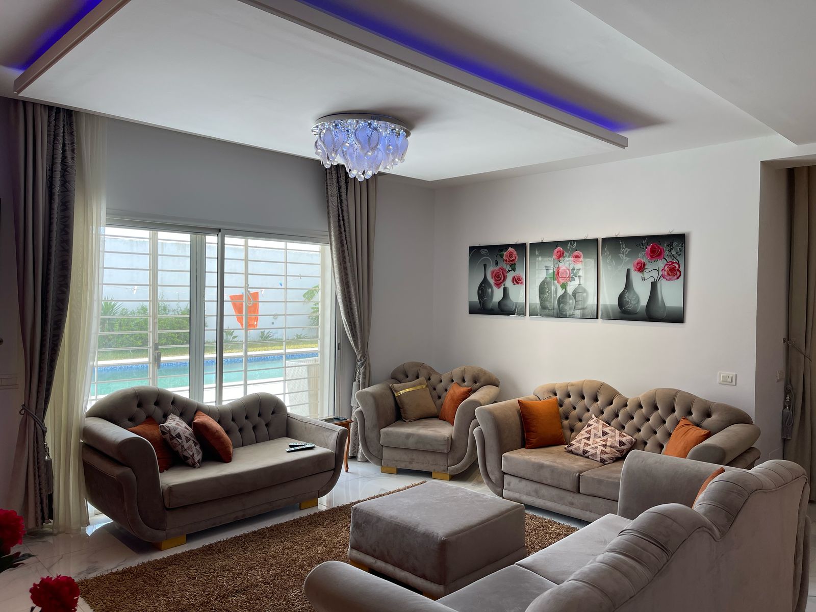 Hammamet&nbsp;Hammamet&nbsp;Vente&nbsp;Appart. 4 pi�ces&nbsp;Villa de luxe a yasmine hammamet