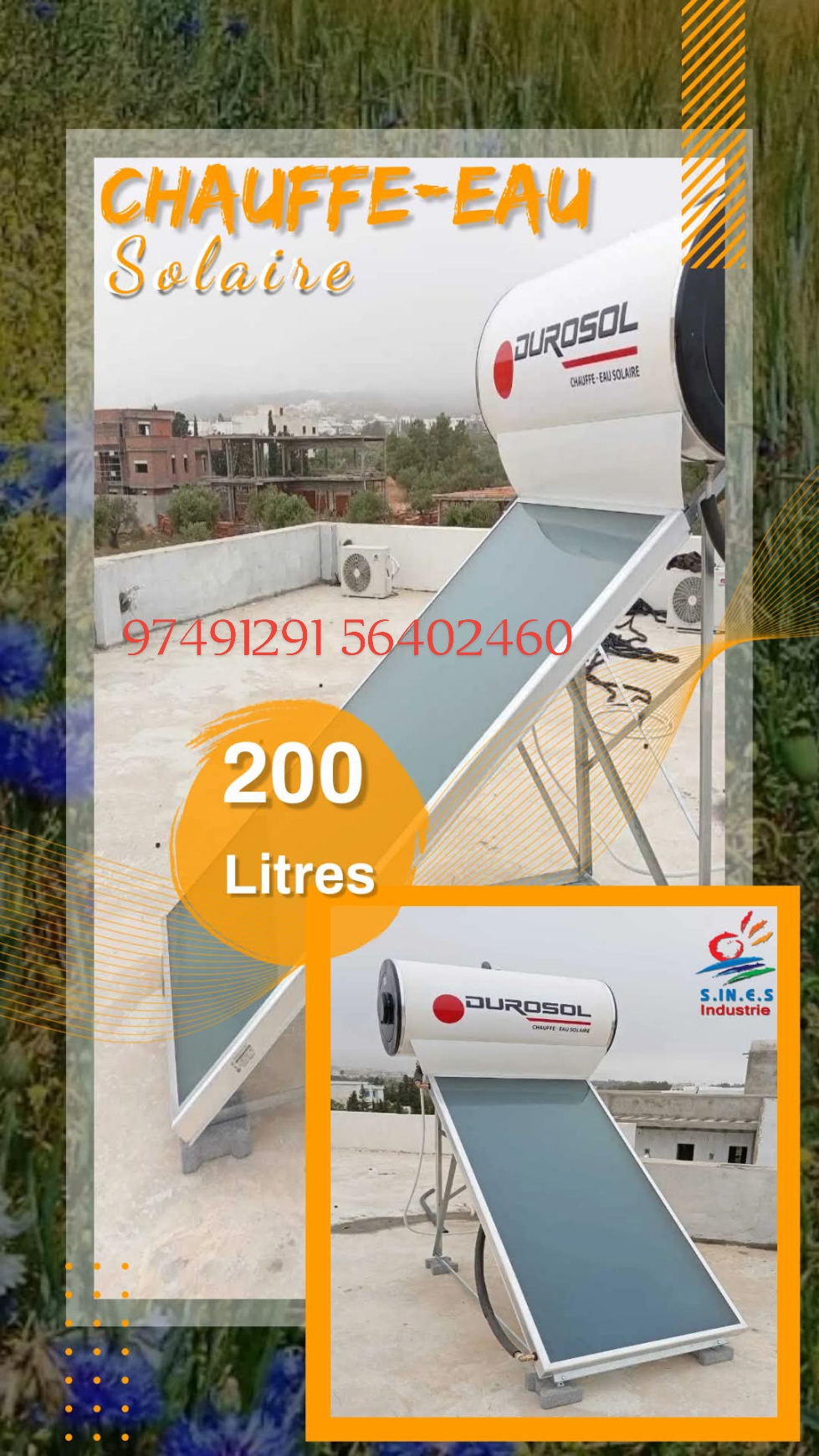 Kelibia&nbsp;Kelibia&nbsp;Autre&nbsp;Autre&nbsp;Vent et entretien chauffe eau solaire