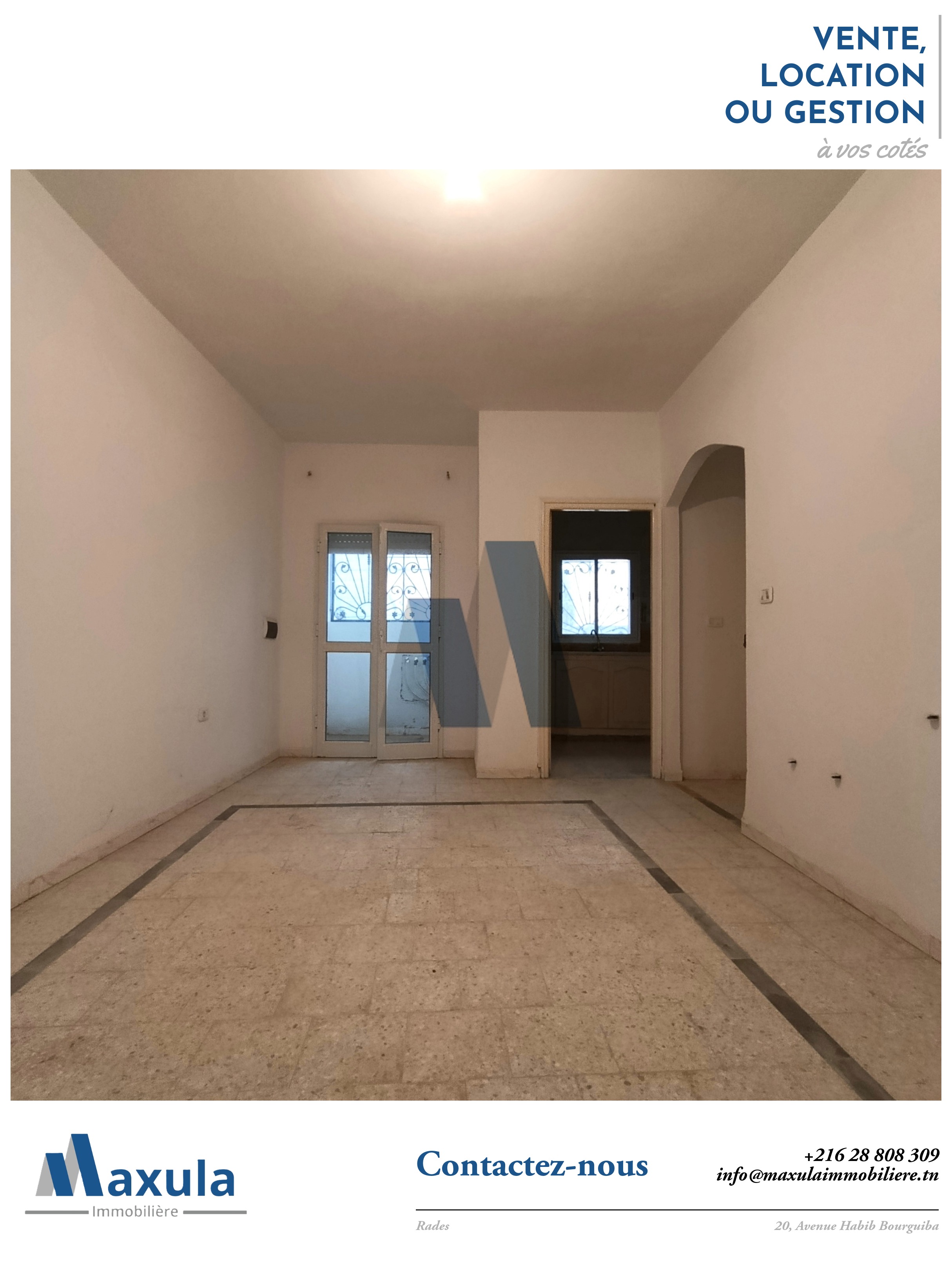 Rades&nbsp;Rades Plage&nbsp;Vente&nbsp;Maisons&nbsp;Immeuble de rapport r2 a rades plage