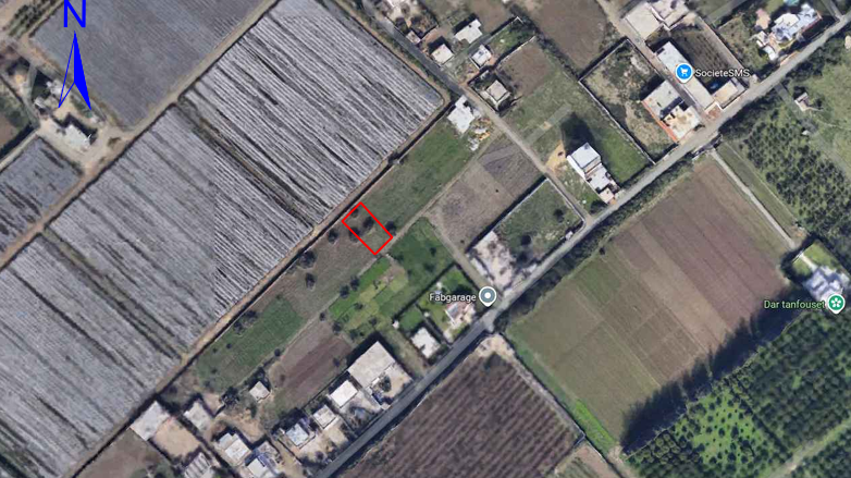 Bou Mhel El Bassatine&nbsp;Bou Mhel&nbsp;Vente&nbsp;Surfaces&nbsp;Terrain 507 m�tre carr�