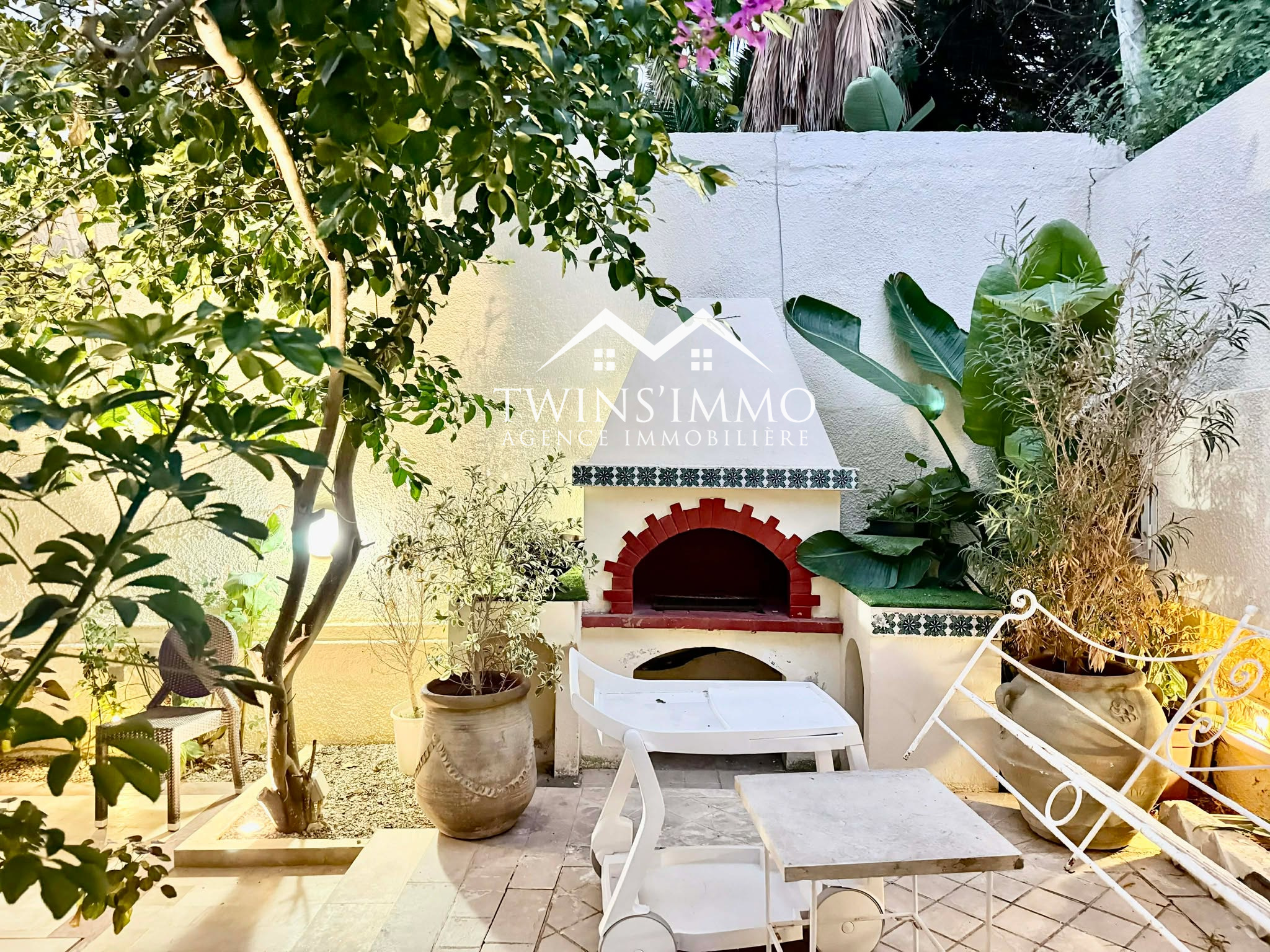 La Marsa&nbsp;Marsa Safsaf&nbsp;Location&nbsp;Appart. 3 pi�ces&nbsp;Rez de chauss�e de villa s3 meubl� � la marsa cube