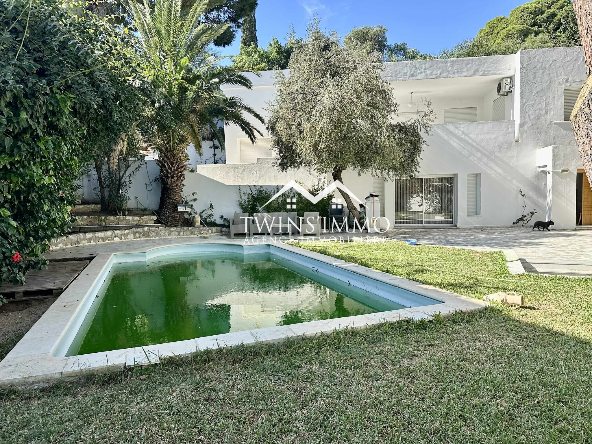 La Marsa&nbsp;Gammart&nbsp;Location&nbsp;Maisons&nbsp;Villa s4 � gammarth sup�rieur