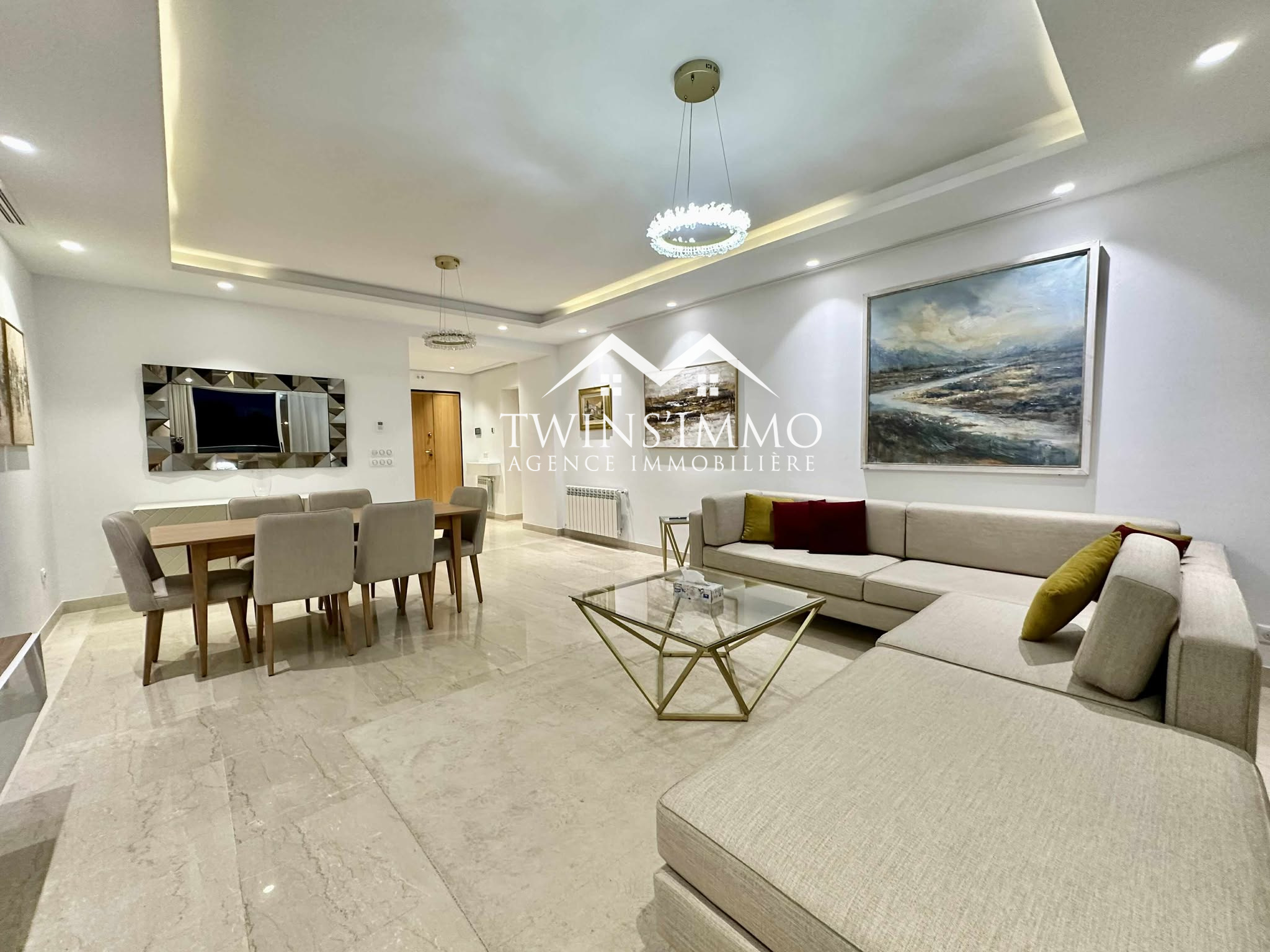 La Marsa&nbsp;Berge Du Lac&nbsp;Location&nbsp;Appart. 2 pi�ces&nbsp;Appartement s2 meubl� aux berges du lac 2