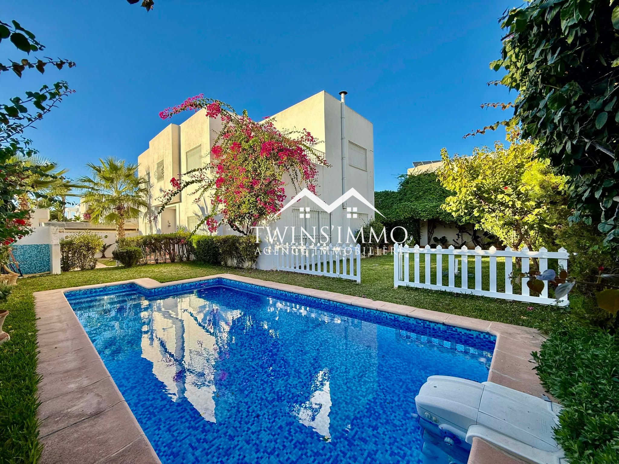 La Marsa&nbsp;Gammart&nbsp;Location&nbsp;Maisons&nbsp;Villa s5 � gammarth touristique