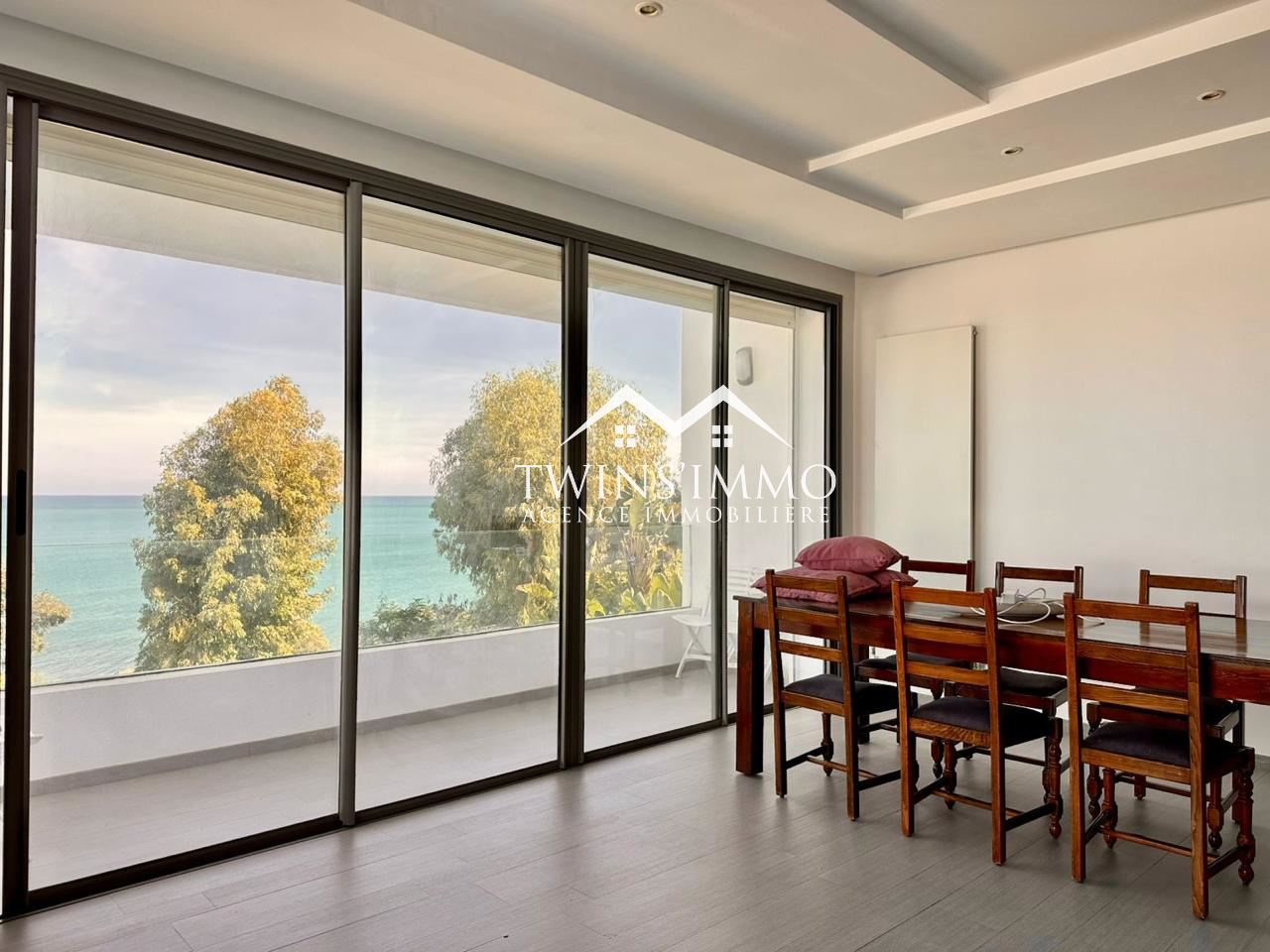 La Marsa&nbsp;Marsa Ennassim&nbsp;Location&nbsp;Appart. 3 pi�ces&nbsp;Appartement vue sur la mer