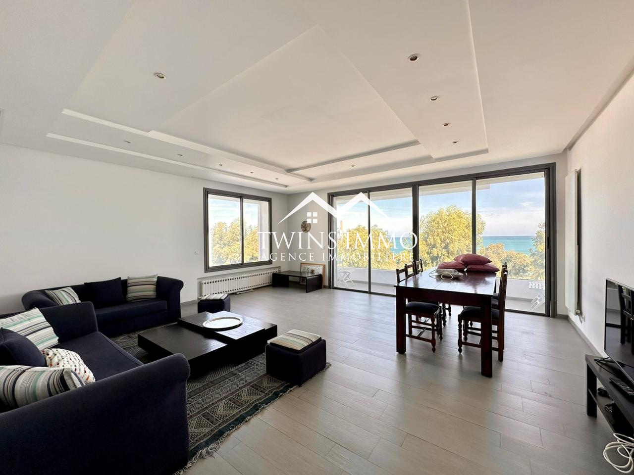 La Marsa&nbsp;Marsa Ennassim&nbsp;Location&nbsp;Appart. 3 pi�ces&nbsp;Appartement vue sur la mer