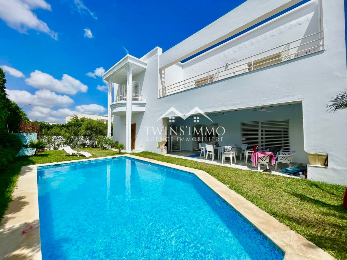 La Marsa&nbsp;Gammart&nbsp;Location&nbsp;Maisons&nbsp;Villa avec piscine � gammarth touristique