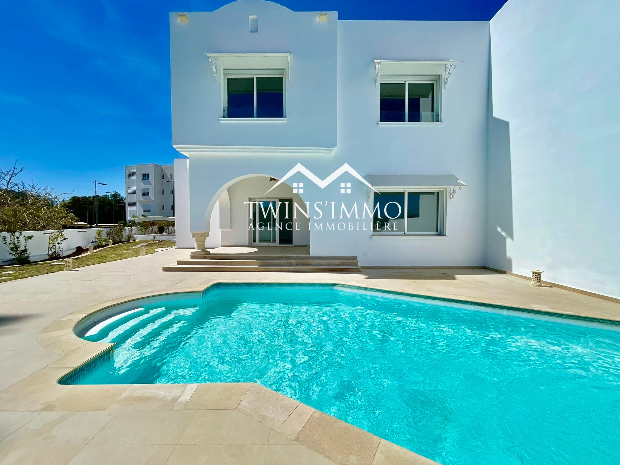 La Marsa&nbsp;Gammart&nbsp;Location&nbsp;Maisons&nbsp;Villa s3 � gammarth sup�rieur