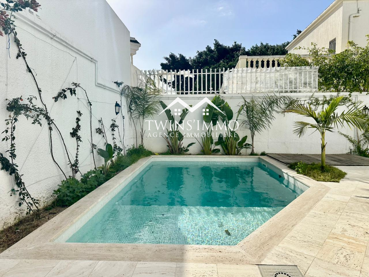 La Marsa&nbsp;Marsa Ennassim&nbsp;Location&nbsp;Maisons&nbsp;Villa meubl�e � la marsa