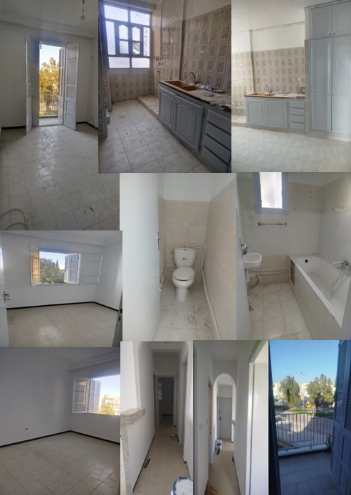 Le Bardo&nbsp;Ksar Said&nbsp;Vente&nbsp;Appart. 2 pi�ces&nbsp;Blodesghazza