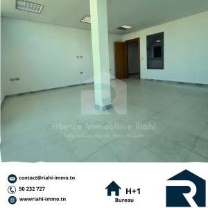 Sousse Jaouhara&nbsp;Sousse Khezama&nbsp;Location&nbsp;Appart. 1 pi�ce&nbsp;   bureau a1 situ  khzema est ref893a