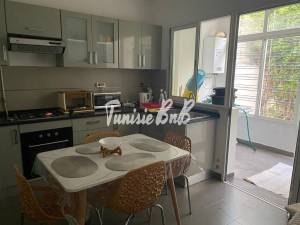 La Marsa&nbsp;Cite El Khalil&nbsp;Location&nbsp;Appart. 1 pi�ce&nbsp;A lou s2 meubl la marsa ref910a