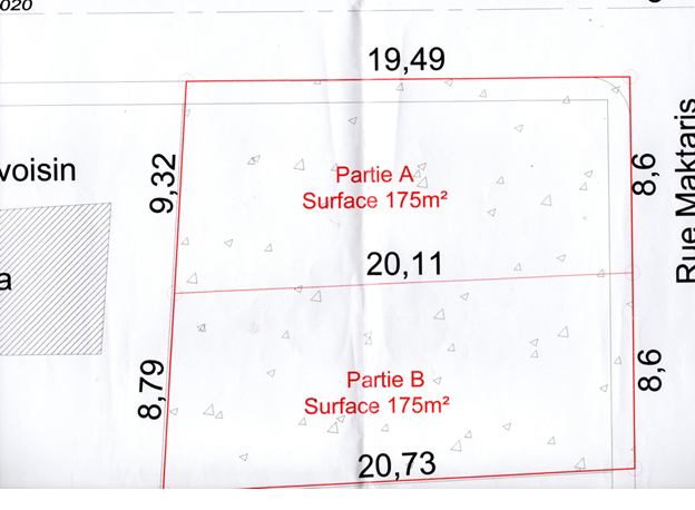 Le Bardo&nbsp;Khaznadar&nbsp;Terrain&nbsp;Terrain nu&nbsp;Une opportunit� pour  habitation