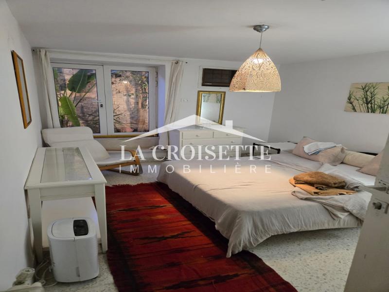 La Marsa&nbsp;Marsa Ennassim&nbsp;Location&nbsp;Appart. 3 pi�ces&nbsp;Rez de chauss�e s2 meubl� � la marsa mal0211