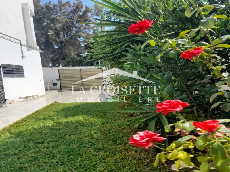 La Marsa&nbsp;Sidi Daoud&nbsp;Location&nbsp;Appart. 3 pi�ces&nbsp;Rez de chauss�e s2 meubl� � la marsa mal2961