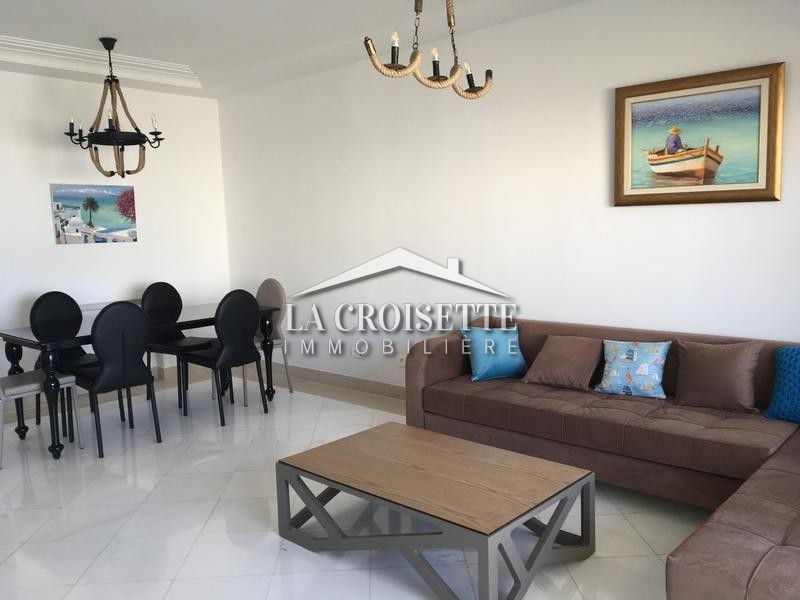 La Marsa&nbsp;Gammart&nbsp;Location&nbsp;Appart. 3 pi�ces&nbsp;Appartement s2 meubl� vue mer � gammarth