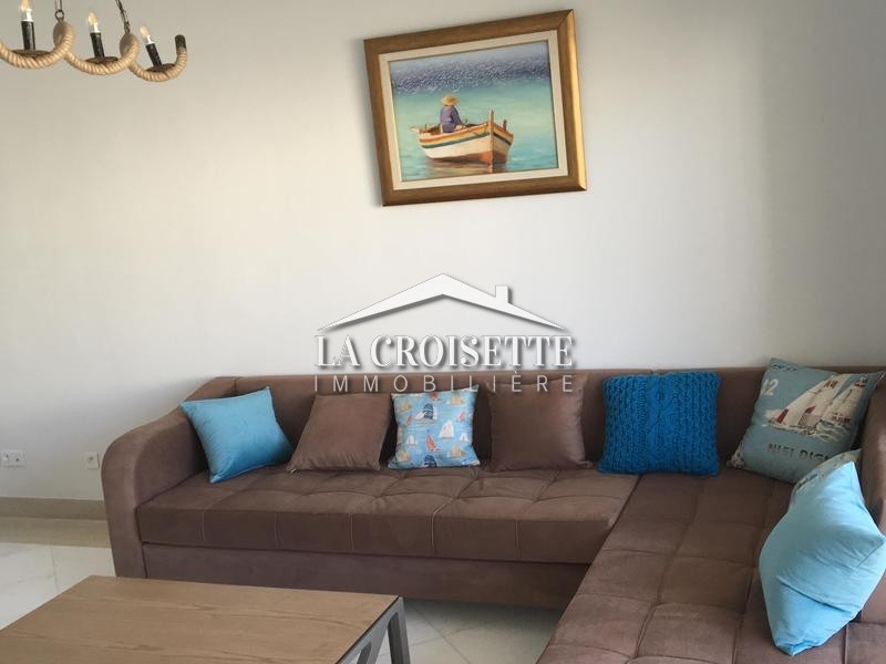 La Marsa&nbsp;Gammart&nbsp;Location&nbsp;Appart. 3 pi�ces&nbsp;Appartement s2 meubl� vue mer � gammarth