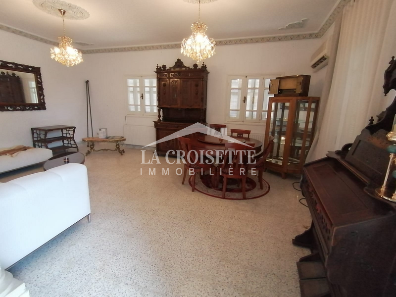 La Marsa&nbsp;Gammart&nbsp;Location&nbsp;Maisons&nbsp;Villa s4 avec terrasse � gammarth zvl1526