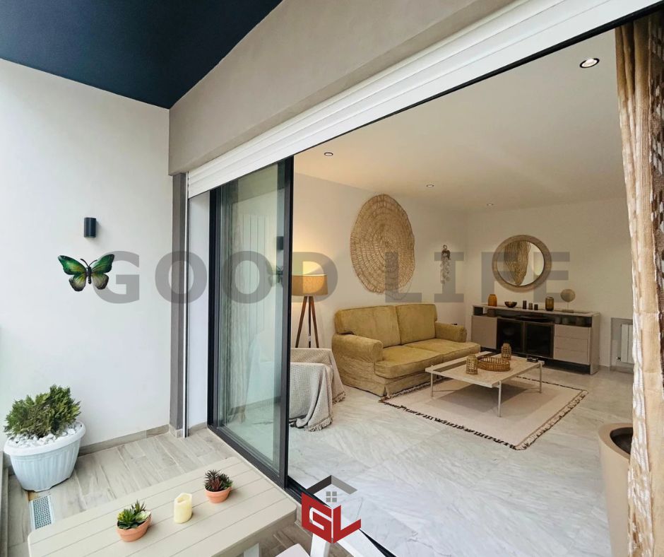 Ain Zaghouan&nbsp;Jardins de Carthage&nbsp;Location&nbsp;Appart. 3 pi�ces&nbsp;S2 neuf meubl� aux jardins de carthage