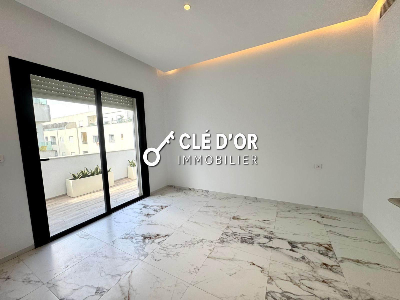 Ain Zaghouan&nbsp;Jardins de Carthage&nbsp;Location&nbsp;Appart. 2 pi�ces&nbsp;Un s2 neuf au jardin de carthage