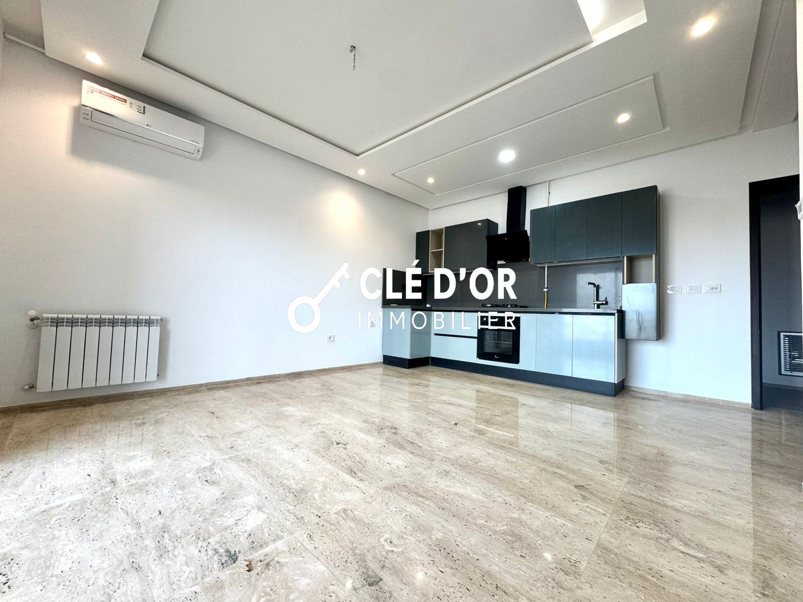 Ain Zaghouan&nbsp;Jardins de Carthage&nbsp;Location&nbsp;Appart. 2 pi�ces&nbsp;Un s1 neuf au jardin de carthage