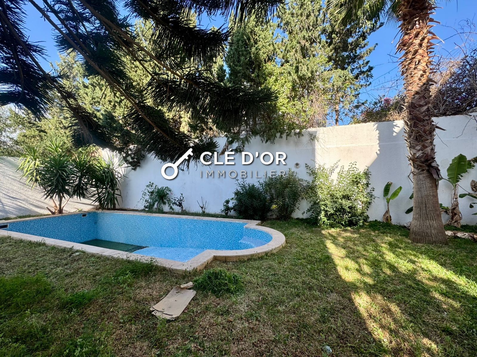 La Marsa&nbsp;Gammart&nbsp;Location&nbsp;Autre&nbsp;Une belle villa s4 � gammarth