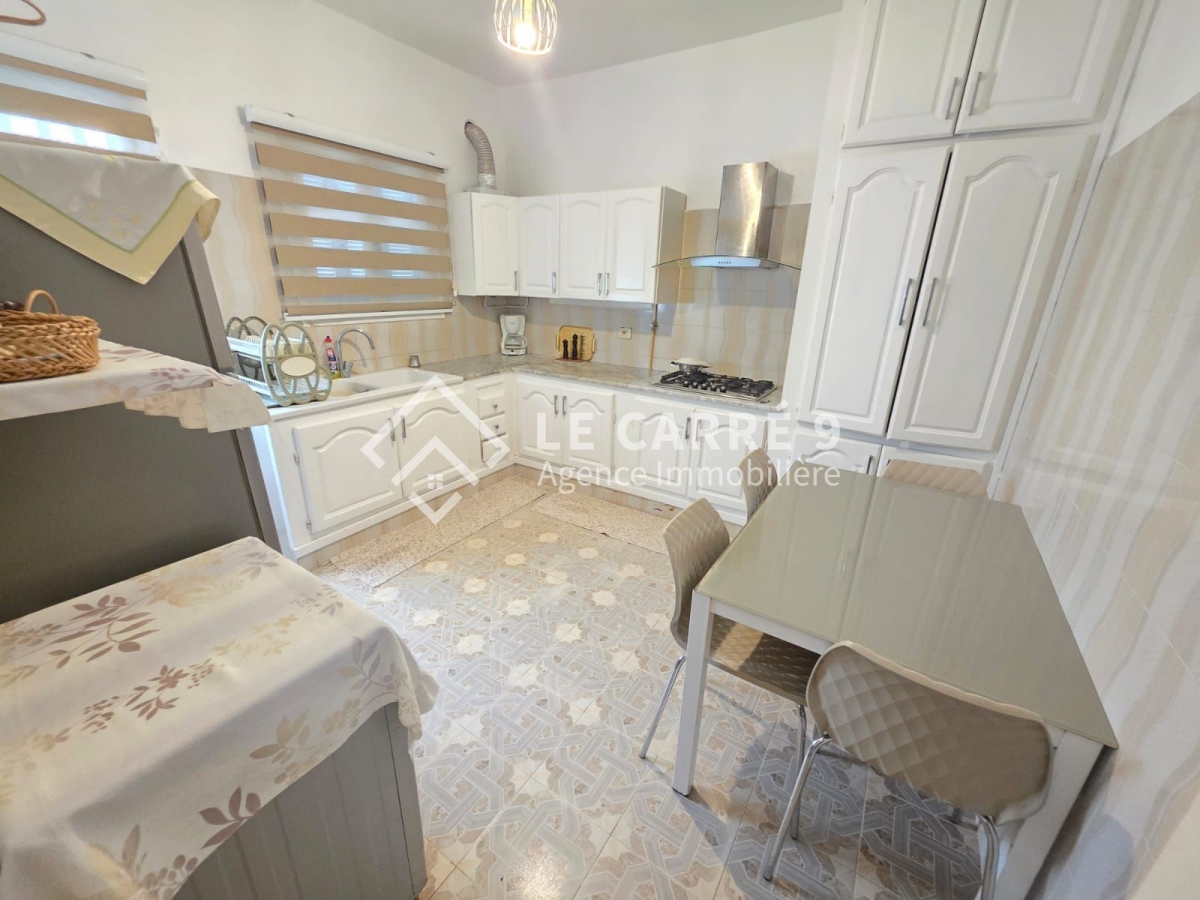 Ain Zaghouan&nbsp;Ain Zaghouan&nbsp;Location&nbsp;Maisons&nbsp;Villa s3 plain pied meubl�e � ain zaghouan nord