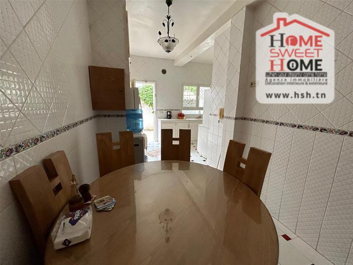 La Marsa&nbsp;Cite Bhar Lazreg&nbsp;Location&nbsp;Maisons&nbsp;Rdc de villa yolanda  au bhar lazreg