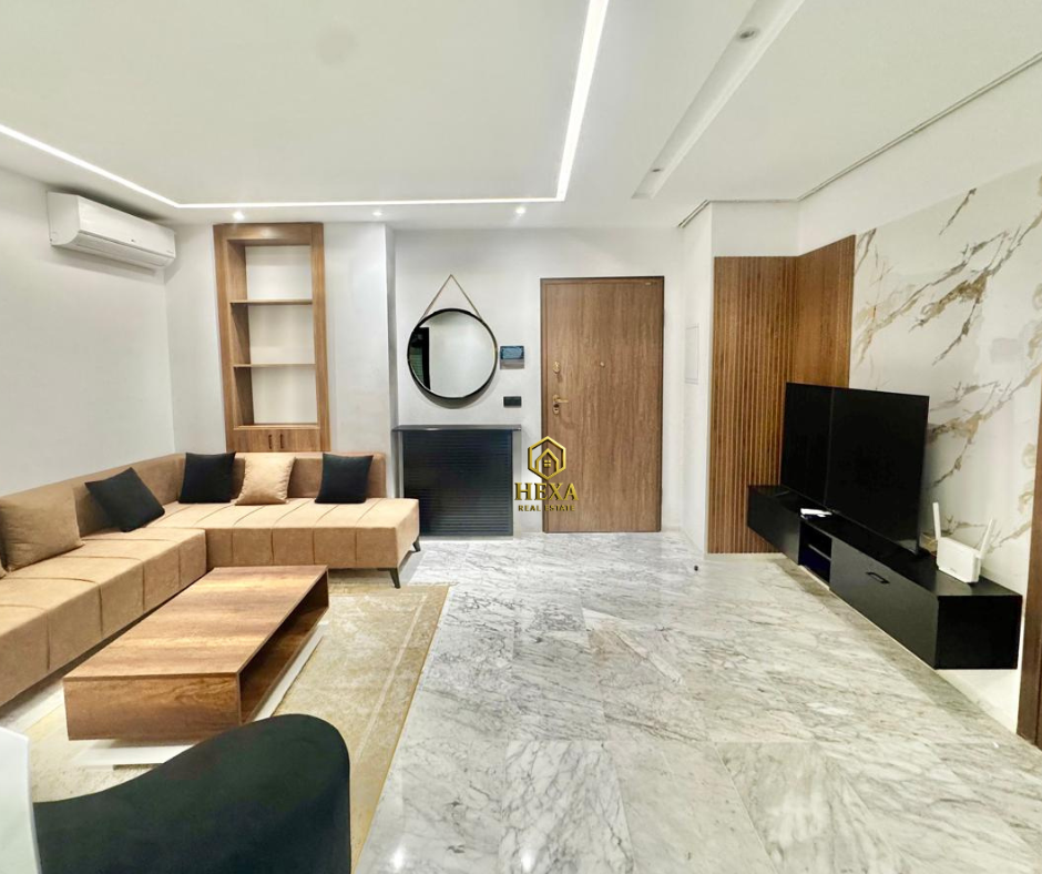 Ain Zaghouan&nbsp;Jardins de Carthage&nbsp;Location&nbsp;Appart. 2 pi�ces&nbsp;Appartement s1 meubl� aux jardins de carthage