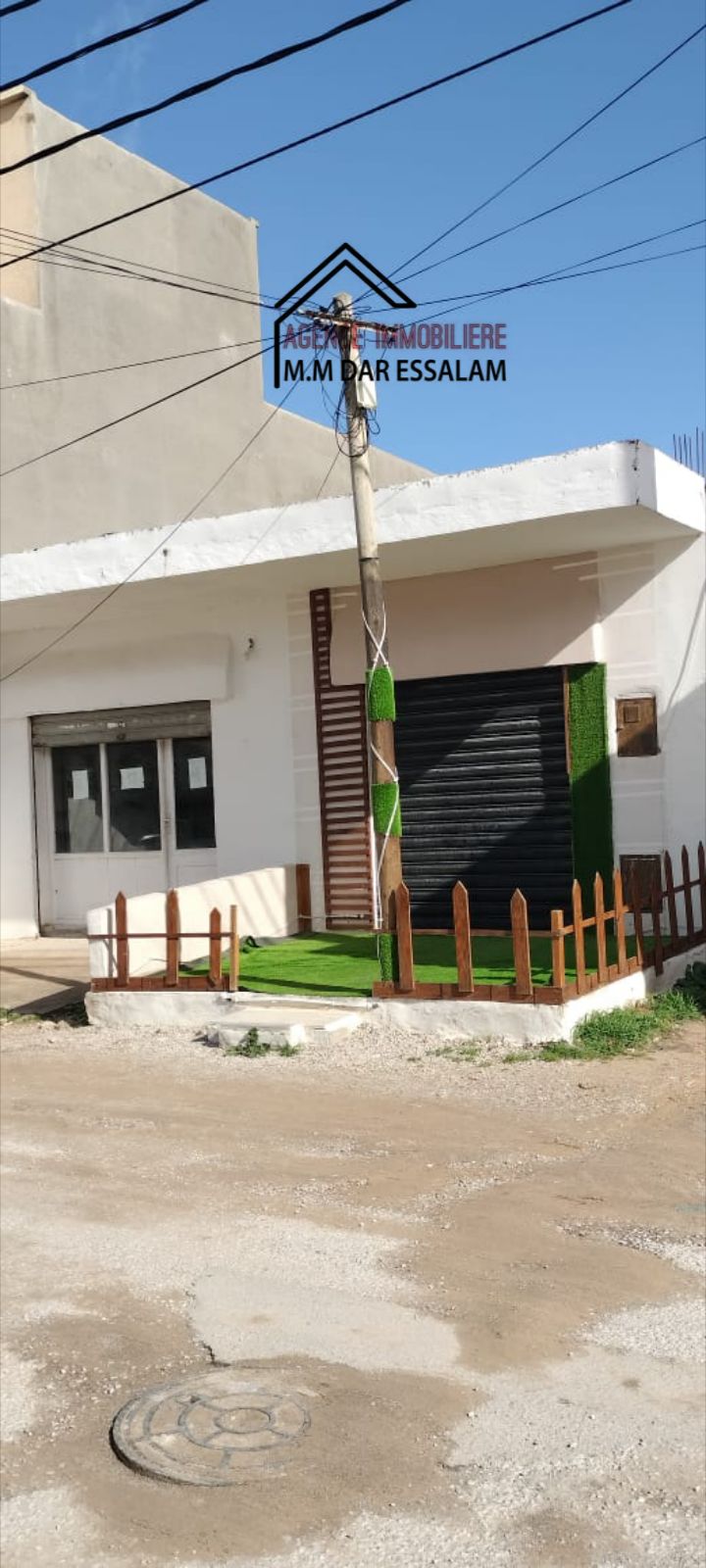 Kelibia&nbsp;Sidi Madhkour&nbsp;Bureaux & Commerces&nbsp;Atelier,Garage&nbsp;Deux garages pr�s de dar allouche