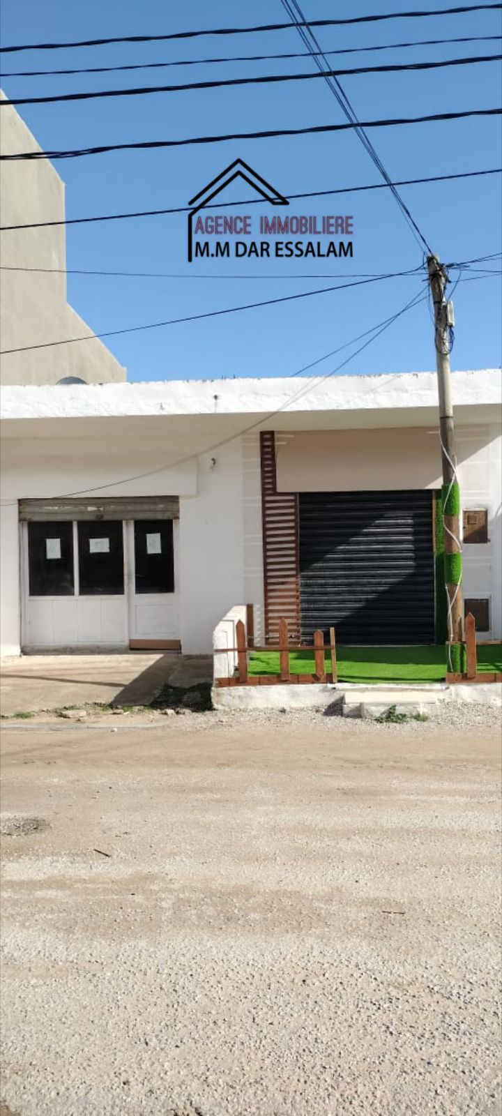 Kelibia&nbsp;Sidi Madhkour&nbsp;Bureaux & Commerces&nbsp;Atelier,Garage&nbsp;Deux garages pr�s de dar allouche