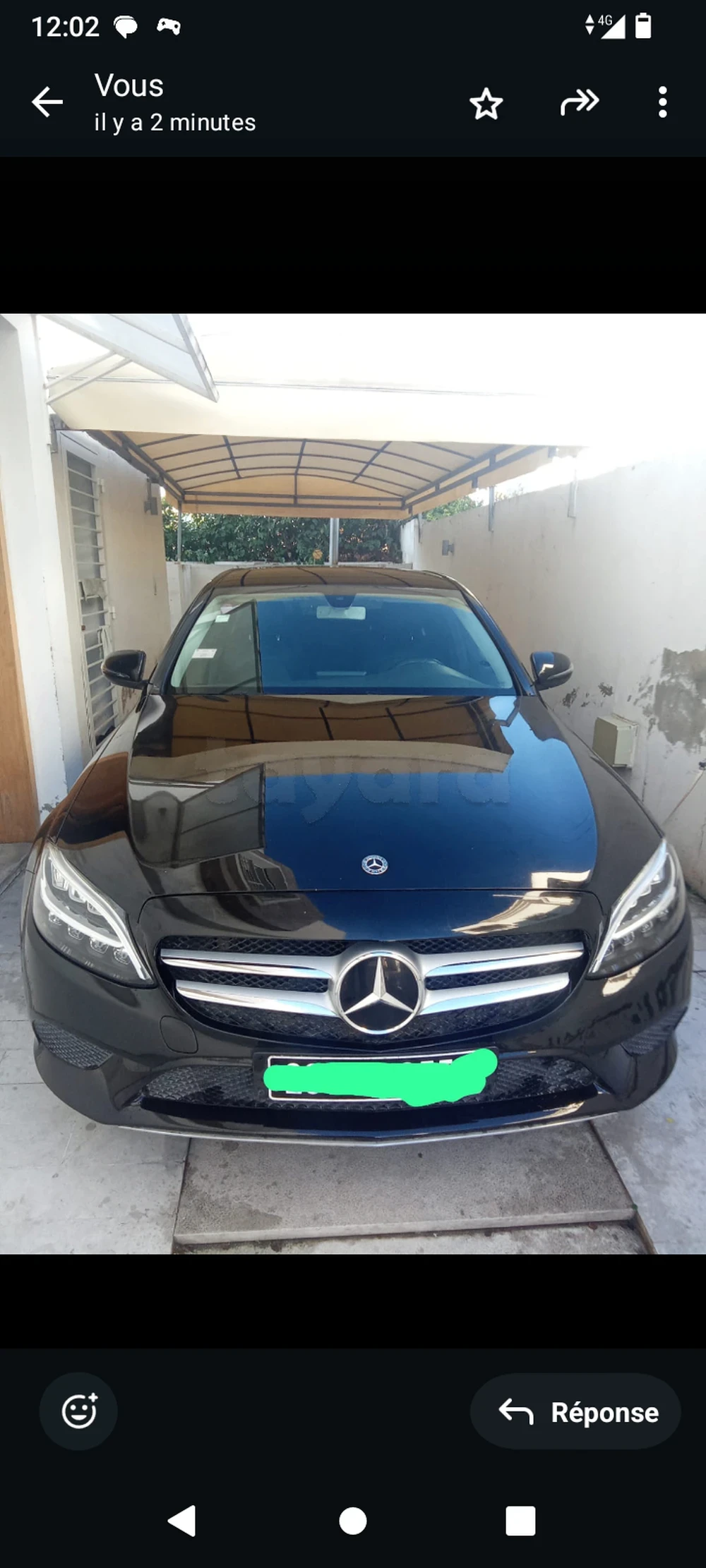 La Marsa&nbsp;Cite Des Juges 2&nbsp;Mercedes&nbsp;C&nbsp;Mercedes benz c180