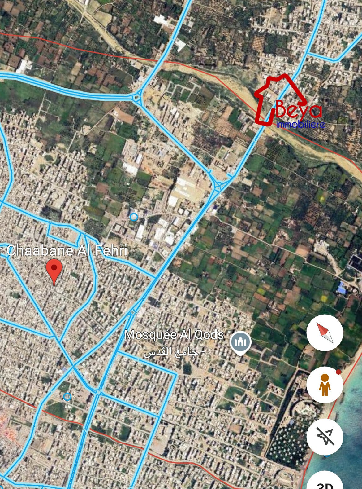 Dar Chaabane Elfehri&nbsp;Dar Chaabane Elfehri&nbsp;Terrain&nbsp;Terrain nu&nbsp;Terrain sousou vta006