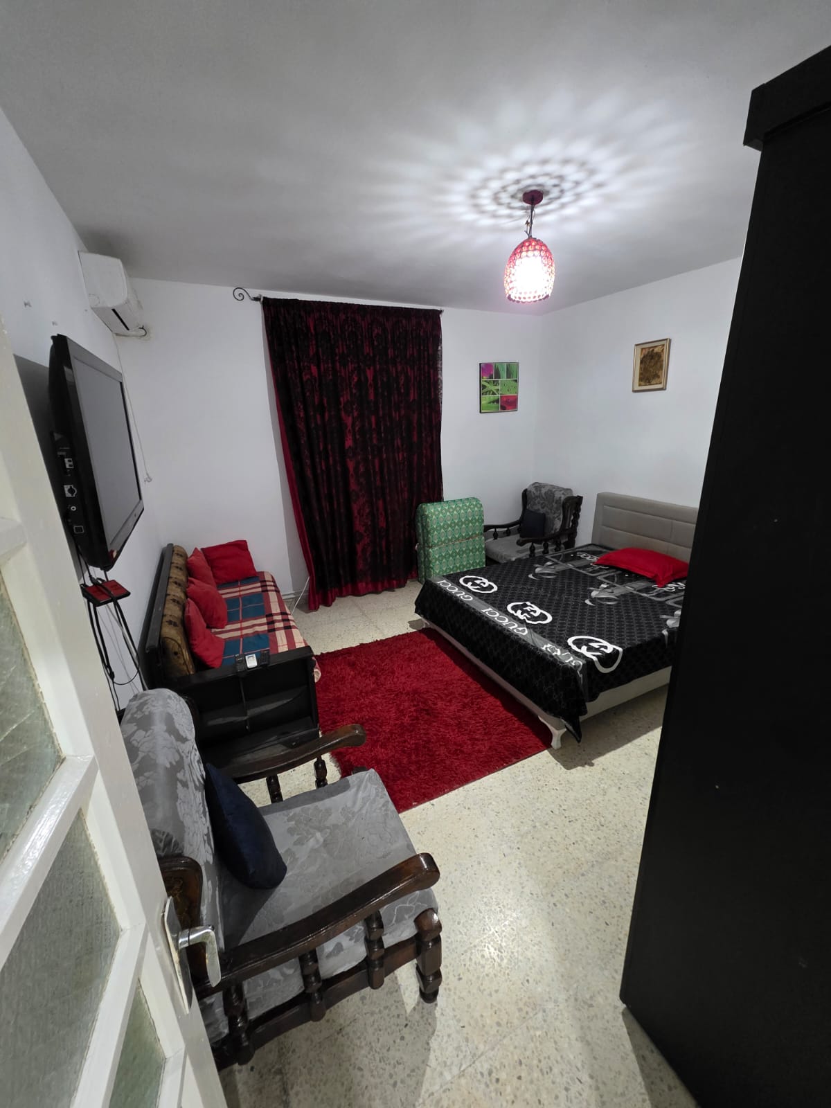 El Menzah&nbsp;El Manar 1&nbsp;Location&nbsp;Appart. 1 pi�ce&nbsp;S0 meubl� a el manar 1 wb3897