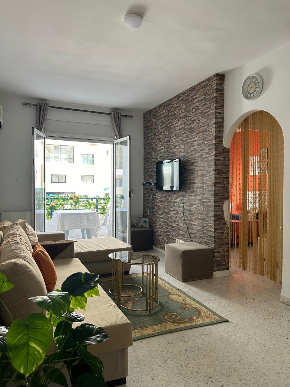 Ariana Ville&nbsp;Cite Ennasr 2&nbsp;Location&nbsp;Appart. 2 pi�ces&nbsp;S plus 1 meubl� a ennasr 2 wb4436