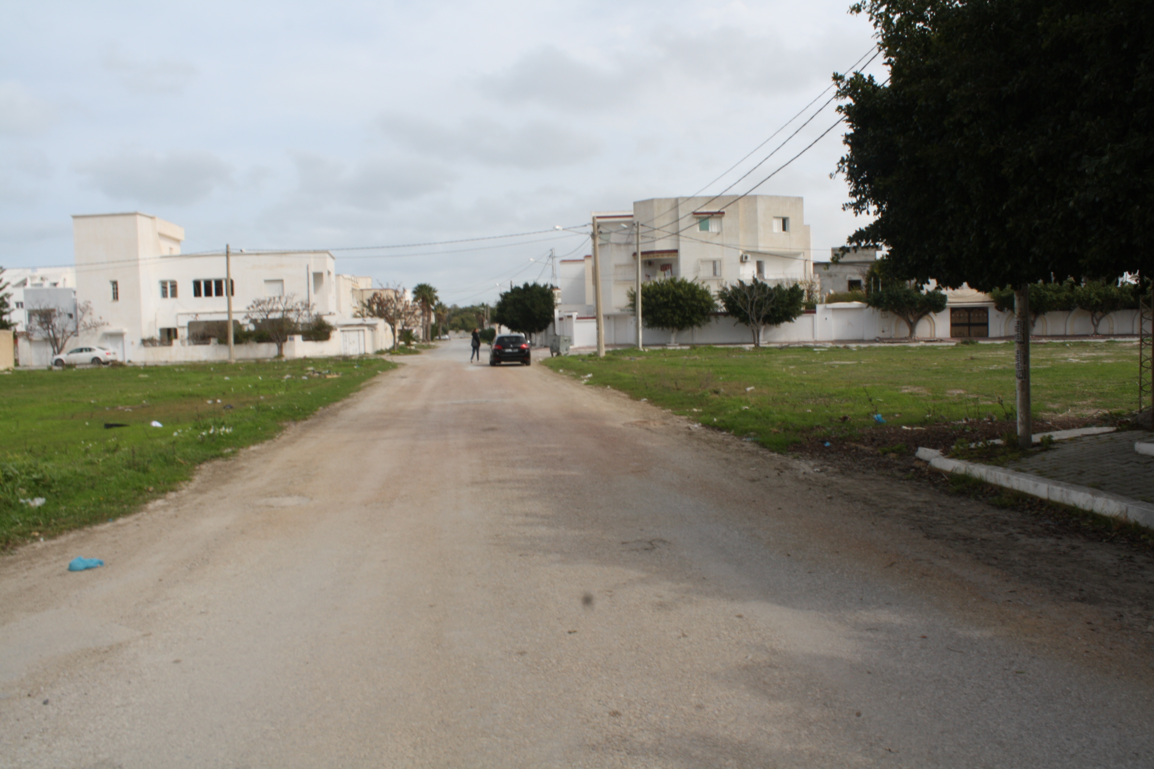 Hammam Chatt&nbsp;Hammam Chatt&nbsp;Terrain&nbsp;Terrain nu&nbsp;Gps terrain fait l'angle vocation rdc plmus 4