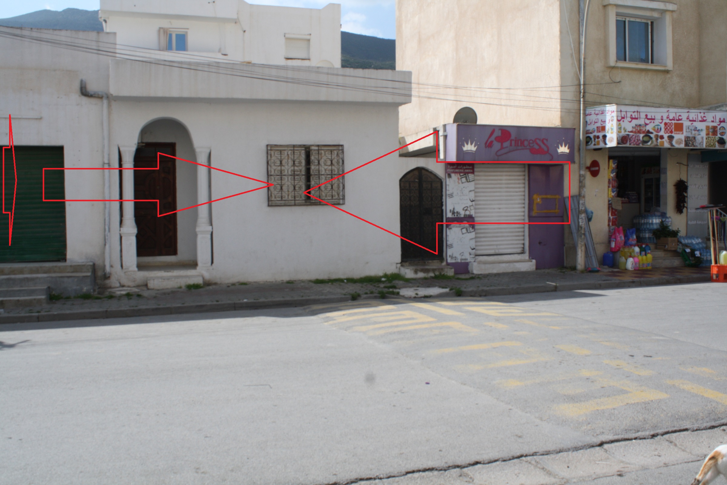 Hammam Chatt&nbsp;Hammam Chatt&nbsp;Vente&nbsp;Maisons&nbsp;Gps maison vocation commerciale avenue la paix