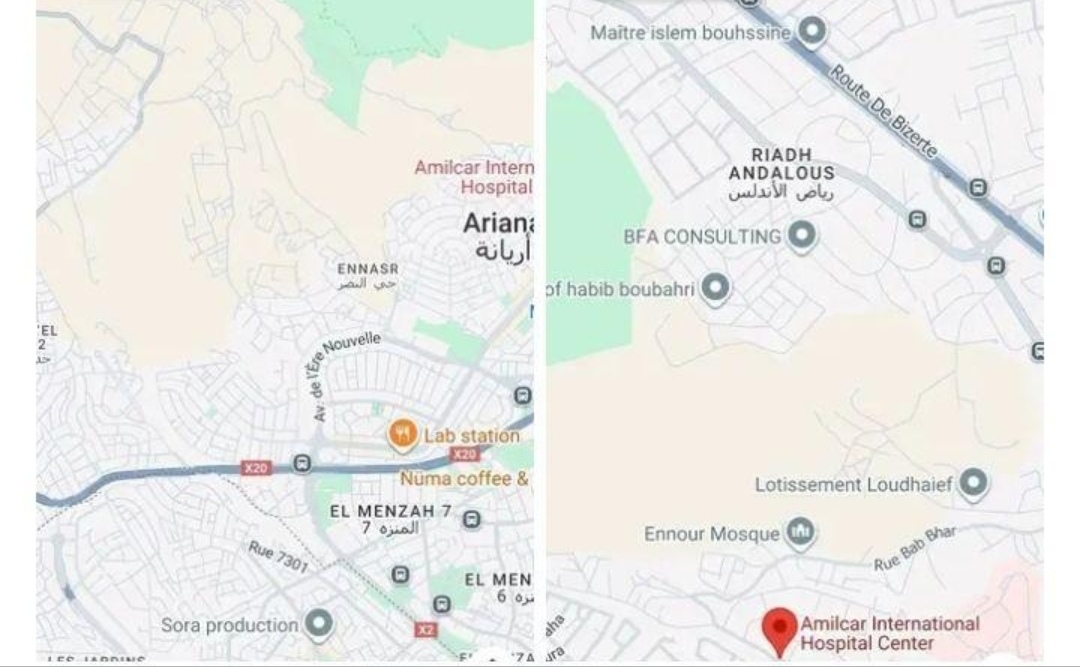 Ariana Ville&nbsp;Cite Ennasr 1&nbsp;Terrain&nbsp;Terrain nu&nbsp;400 m2 investissement unique