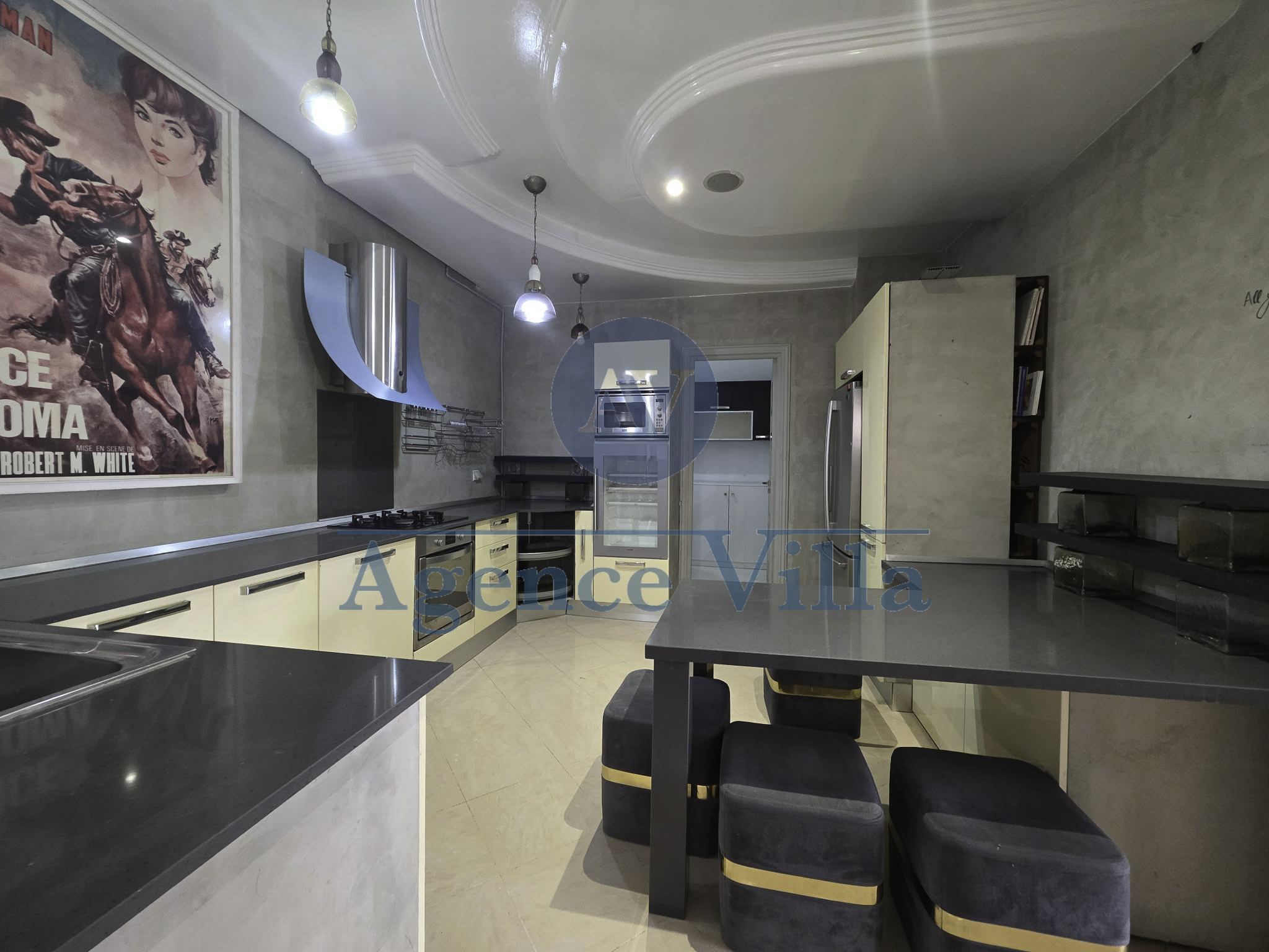 La Marsa&nbsp;Berge Du Lac&nbsp;Location&nbsp;Appart. 4 pi�ces&nbsp;Appartement s3 avec vue lac � les berges du lac