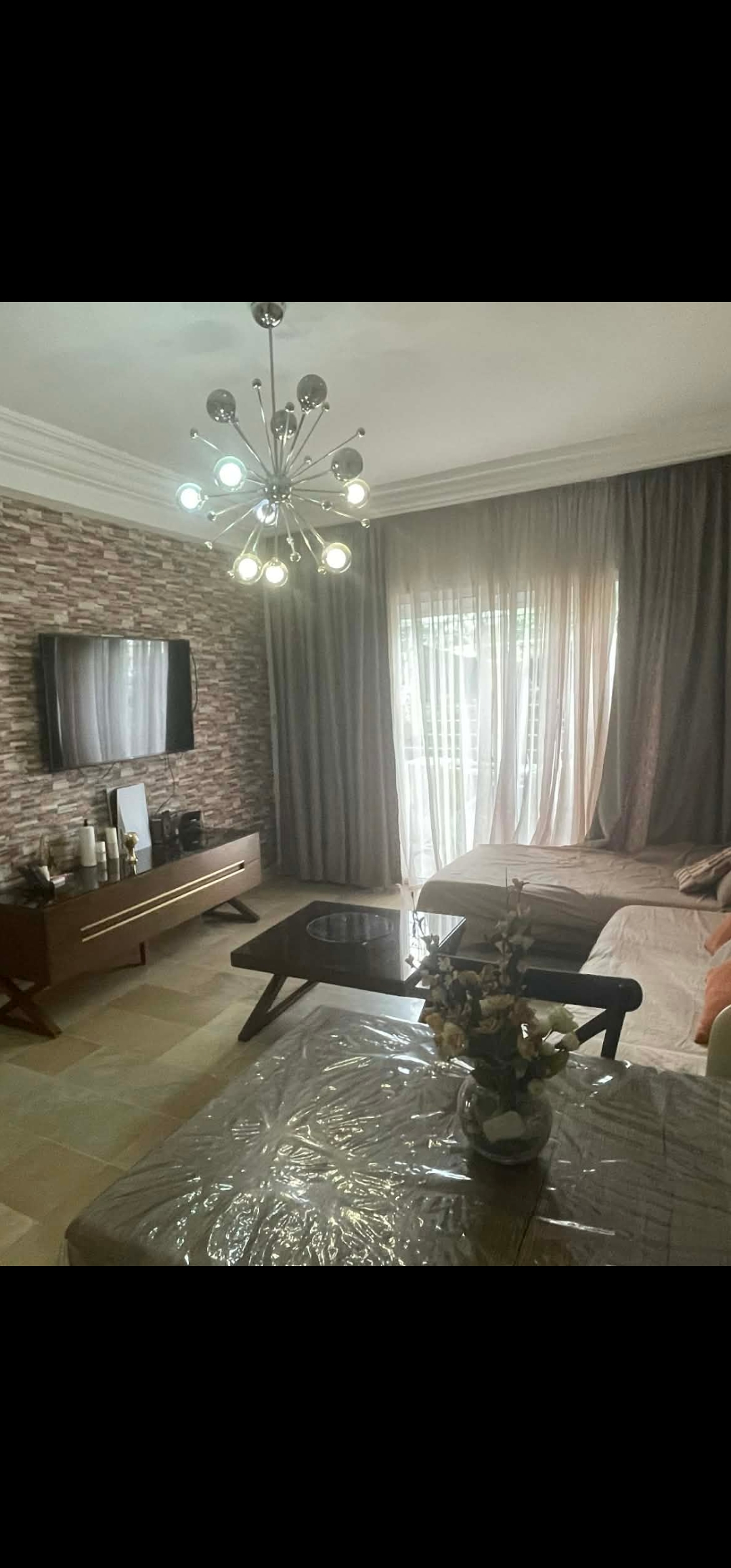 Raoued&nbsp;Cite El Ghazala 2&nbsp;Location&nbsp;Appart. 4 pi�ces&nbsp;S plus 3 haut standing rdc cite essahafa