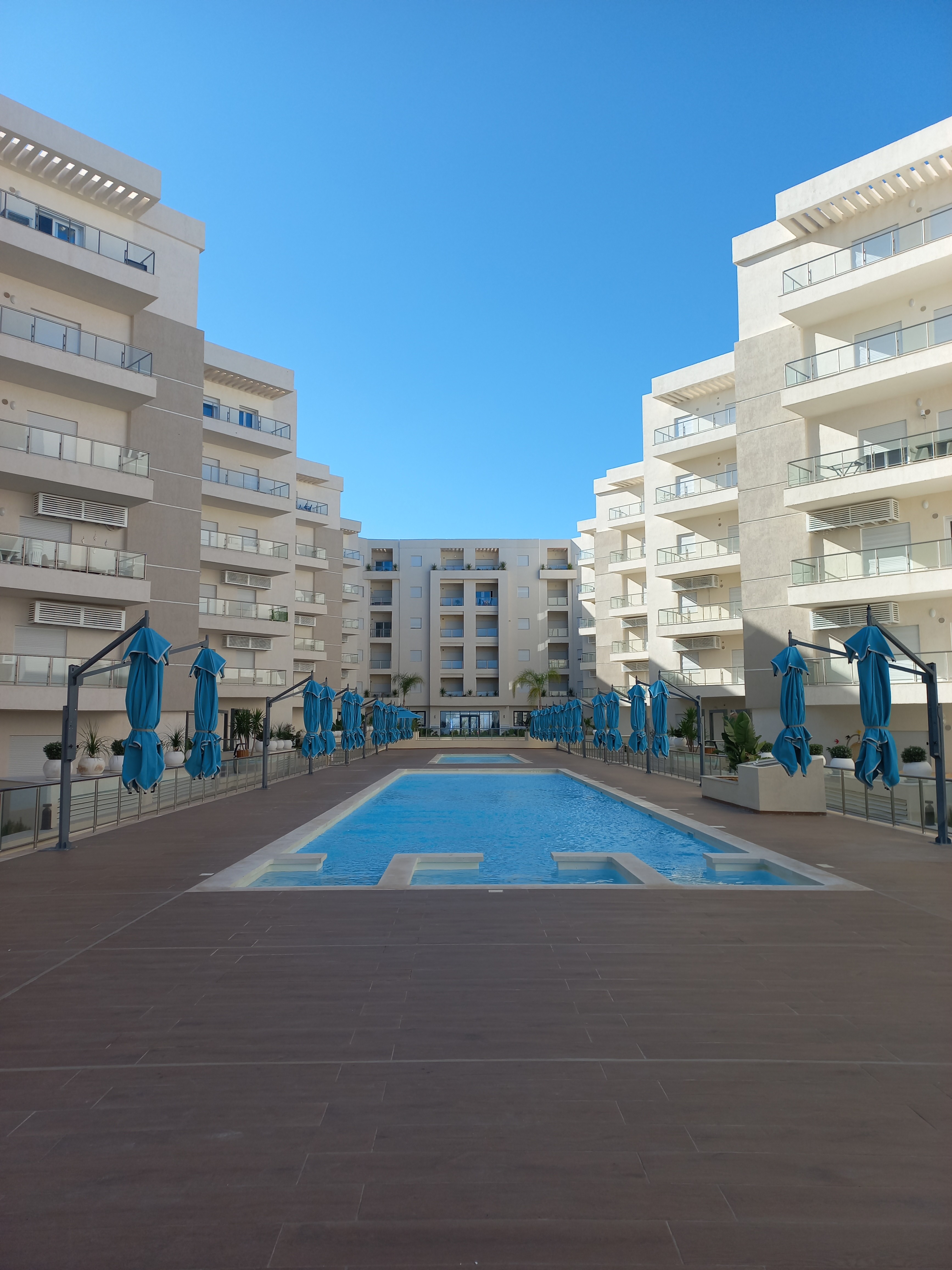 Akouda&nbsp;Chatt Meriem&nbsp;Location&nbsp;Appart. 3 pi�ces&nbsp;Appartement vue mer
