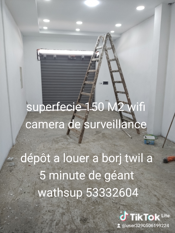 Raoued&nbsp;Borj Touil&nbsp;Location&nbsp;Autre&nbsp;R d�pot a borj twil