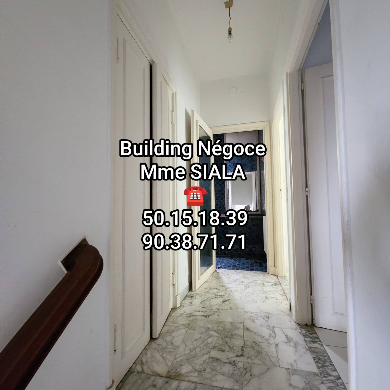 Ariana Ville&nbsp;El Menzah 6&nbsp;Location&nbsp;Duplex&nbsp;Menzah 6 triplex s4 avec jardin et sondage