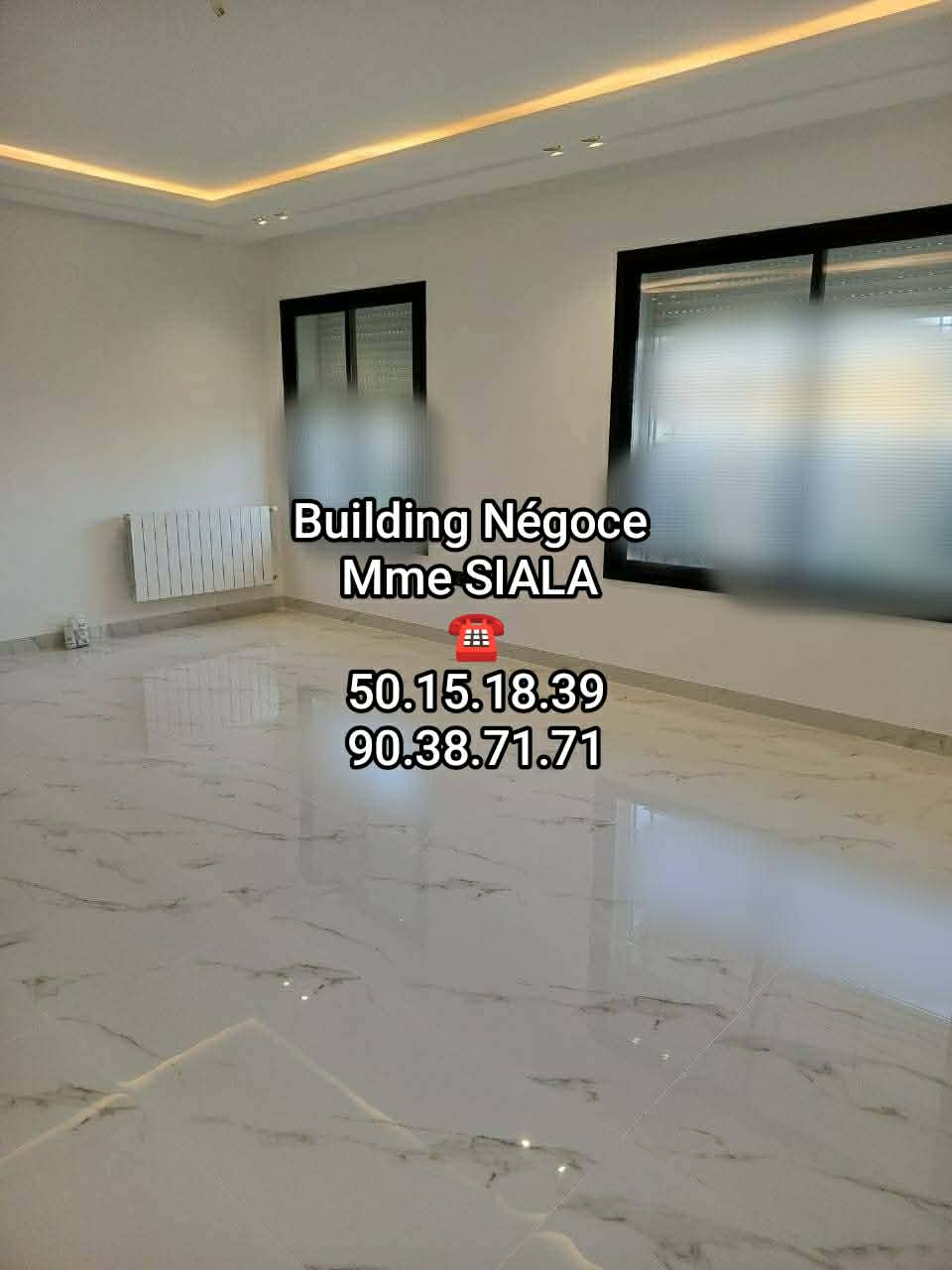 Ariana Ville&nbsp;Cite Ennasr 2&nbsp;Location&nbsp;Appart. 3 pi�ces&nbsp;Ennasr 2 joli appt s2 haut stg avec jardin