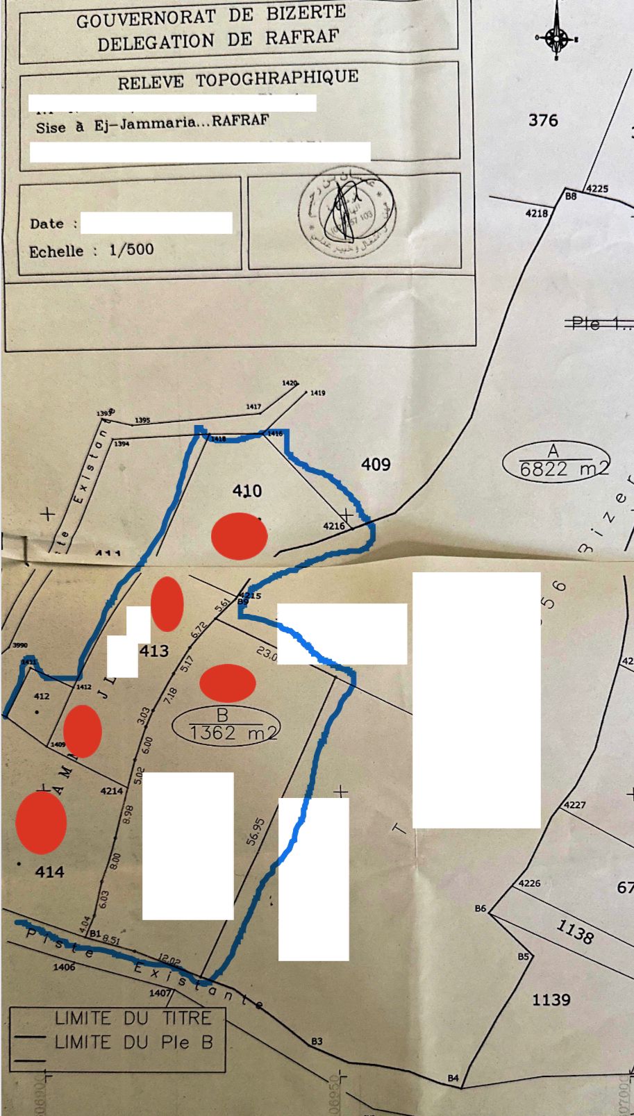 Ras Jebel&nbsp;Rafraf&nbsp;Terrain&nbsp;Terrain nu&nbsp;Terain de 3120 m2 a rafraf plage l'ahmeri