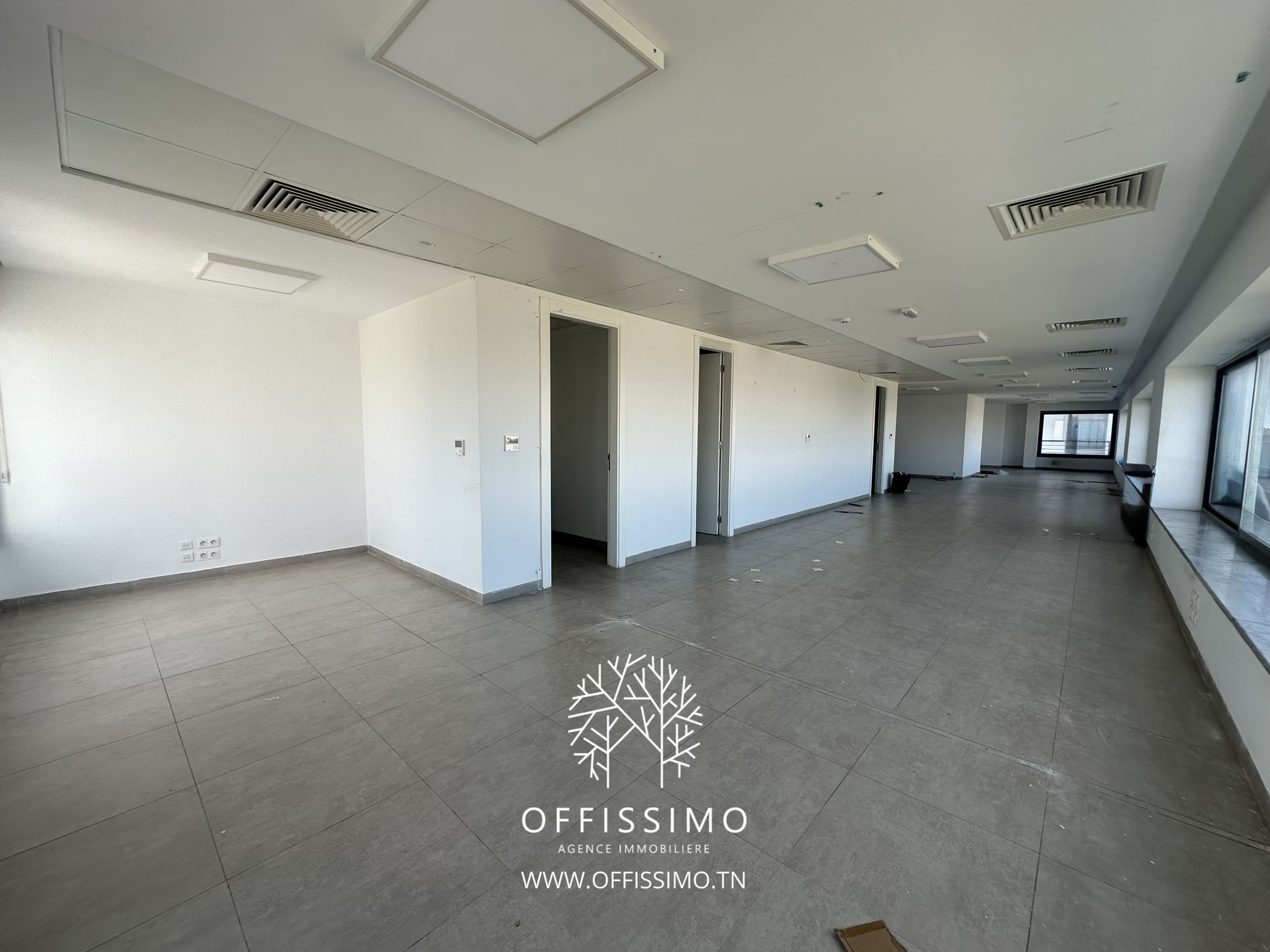 Ain Zaghouan&nbsp;Jardins de Carthage&nbsp;Location&nbsp;Surfaces&nbsp;Open space disponible aux jardins de carthage