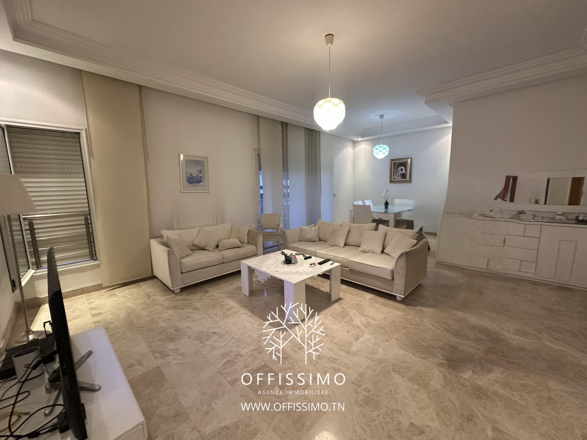 La Marsa&nbsp;Berge Du Lac&nbsp;Location&nbsp;Appart. 2 pi�ces&nbsp;Appartement s2 meubl� lac 2 haut standing