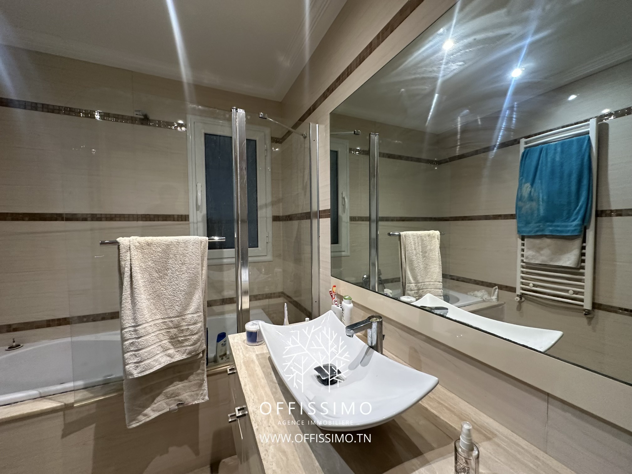 La Marsa&nbsp;Berge Du Lac&nbsp;Location&nbsp;Appart. 2 pi�ces&nbsp;Appartement s2 meubl� lac 2 haut standing