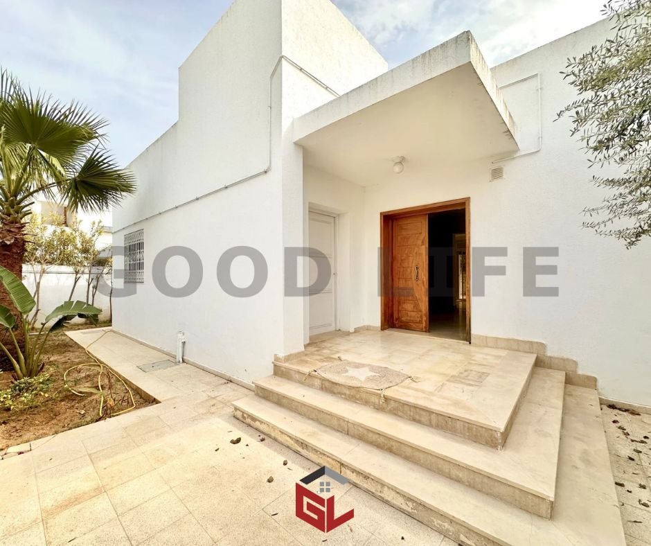 La Marsa&nbsp;Cite El Khalil&nbsp;Location&nbsp;Maisons&nbsp;Villa s3 plain pied avec jardin � la marsa