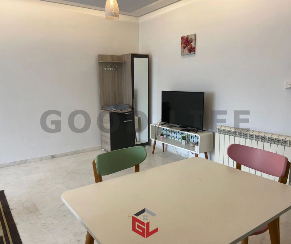 Ain Zaghouan&nbsp;Jardins de Carthage&nbsp;Location&nbsp;Appart. 2 pi�ces&nbsp;S1 meubl� aux jardins de carthage